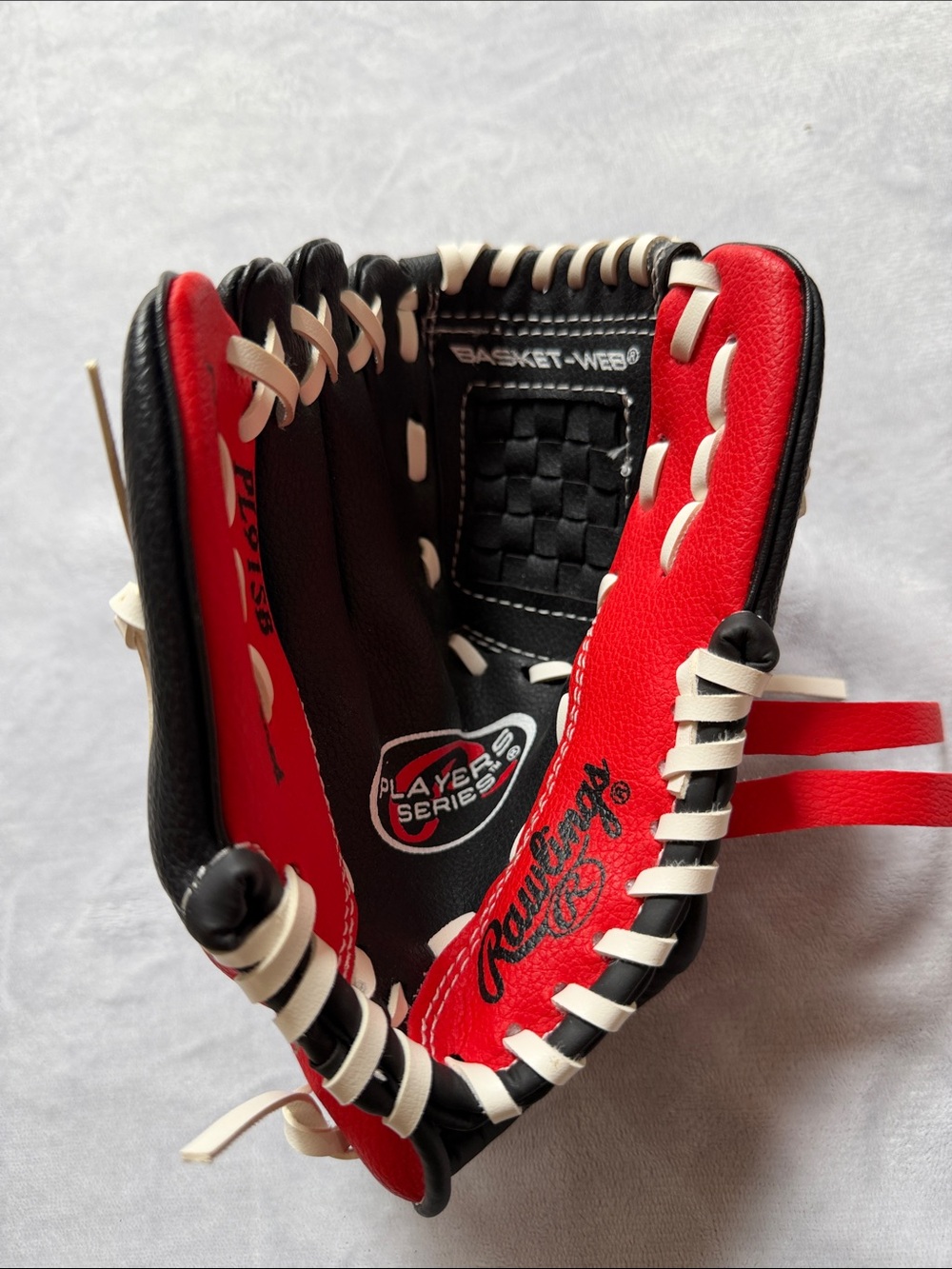Rawlings Left Hand Throw Right Hand Catch Baseball T-Ball Glove Ages 5-8 Years